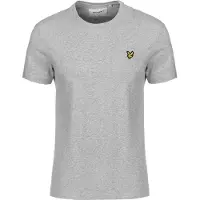 Lyle & Scott Bluser & t-shirts 'PLAIN T-SHIRT LIGHT GREY MARL' grå