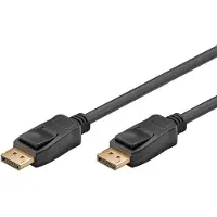 Goobay LC DisplayPort 1.2 Kabel - 2m - Sort