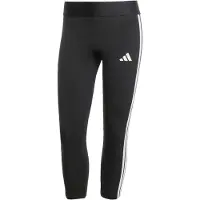 Adidas Leggings Essentials 3-stripes 3/4 - Sort/hvid Kvinde, størrelse Small
