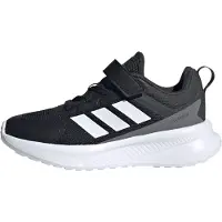 Adidas Sneakers 'Fortarun 4.0' mørkegrå / sort / hvid