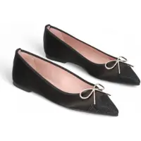 Pretty ballerinas Pretty Ballerinastil kvinder. 51629 Ella sko sort (40), Læder, Fast, 1-3 cm, Ingen, Casual