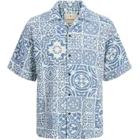 Jack & jones Premium Skjorte 'JPRBlutristan' opal / hvid