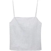 Pull&Bear Overdel grå / hvid