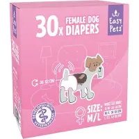EASYPETS Hundebukser til Tæver - M/L - 30 stk