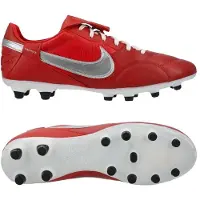 Nike Premier III FG - Rød/Sølv/Rød - Græs (FG), størrelse 43