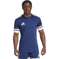 Adidas Spilletrøje Squadra 25 - Mørkeblå/Hvid, størrelse Small