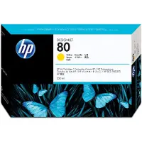 HP 80 Blækpatron gul C4848A Modsvarer: N/A