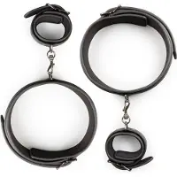 Easytoys Fetish Collection Thigh & Wrist Cuff Set