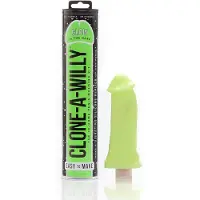 Clone-a-Willy - Glow-in-the-dark kit - Neongrøn