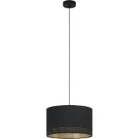 Eglo ESTEPERRA PENDEL Ø380 SORT/GULD