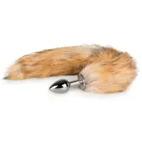 EasyToys Fox Tail Plug No. 1 - Silver