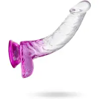 Crystal Pleasures Dual Color Curved 18cm Pink