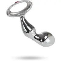 Sustainable Pleasure Prostata Stimulator Anal Plug Metal - 9 cm