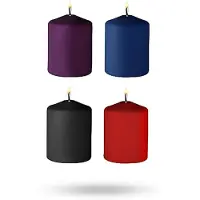 Shots Tease Candles - Mix scent - 4 Pieces - Mix