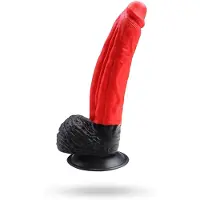 Vuxen MonsterRed Silicone Dildo Sapio 25 cm