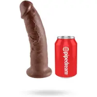 King Cock 23cm - Brown
