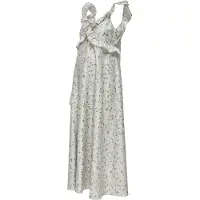 ONLY Maternity Kjole 'OLMShyla' beige / lyseblå / mørkegrøn / lilla