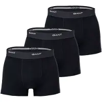 Gant Boksershorts sort / hvid