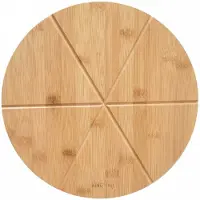 King Hoff Deska „Kinghoff“ bambukinė picos lenta, 35 cm skersmens
