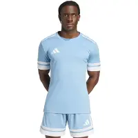 Adidas Spilletrøje Squadra 25 - Lys blå/Hvid, størrelse Large