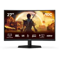 AOC G4 C27G42E, 68,6 cm (27), 1920 x 1080 pixel, Fuld HD, LED, 1 ms, Sort, Rød