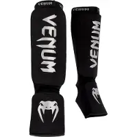 Venum Kontact Benskinner Sort/Sølv