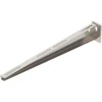 OBO Vægkonsol AW 15/41 længde 410 mm Rustfri stål 316