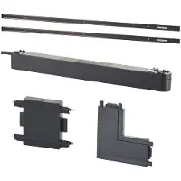 Brilliant 30070/76 Click&Shine Skinne-basissystem Sort