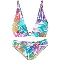 LASCANA Bikini azur / lilla / orange / hvid