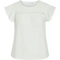 Vila Bluse 'VIPointa' hvid