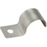 NKT Kabelbøjle Nr.13 1 lap huldiameter Ø5,0mm halvhårdt båndstål Varmgalvaniseret - (200 stk.)