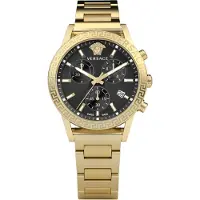 Versace Kvartsur til kvinder - - Sport Tech VEKB00822 - Rustfrit stål - Sort - Guld