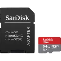 SanDisk Ultra Microsdxc 64gb Hukommelseskort