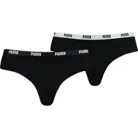 Puma Microfiber Brazilian Women (2-Pack), Clothing, Black, 5