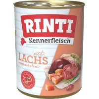 Rinti Økonomipakke: 12 x 800 g Kennerfleisch - Laks