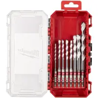 Milwaukee Grąžtas Accessories 8 dalių universalių grąžtų rinkinys 1/4 hex