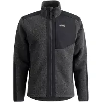 Lundhags Saruk Wool Pile Mid Full Zip M, mellemlag, herre, grå