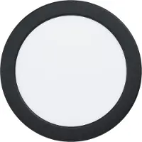 Eglo FUEVA 6 INDBYG. Ø166 CCT 10W 1350LM SORT