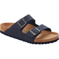 Birkenstock Sandal Arizona Synthetic Vegan - Beige/navy, størrelse 43