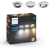Philips Hue White Ambiance Milliskin Indbygningsspots (3-pak)
