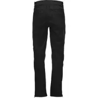 Black Diamond - Vandretøj - M Stormline Str Fl Zp Rn Pants Black til UnisexNylon - Størrelse S - Sort