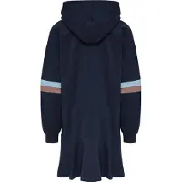 Hummel Hoodiekjole - hmlBeverly - Black Iris - - 7 år (122) - Kjole