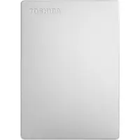 Toshiba Ekstern harddisk - - CANVIO Slim - 1 TB - Aluminiumsfinish - USB 3.2 Gen 1