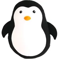 Kikkerland TT23 Zip Flip Travel Pillow Penguin
