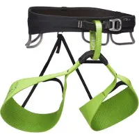 Black Diamond - Klatreseler - Solution Harness - Honnold Edition Verde til Unisex - Størrelse XS - Grøn
