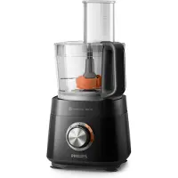 Philips Viva Collection HR7510 Foodprocessor 800 W - sort