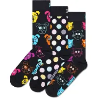 Happy socks Sokker 'Classic Dog' navy / gul / pink / hvid