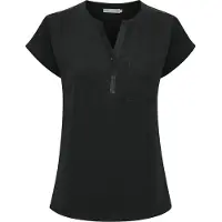 Fransa Shirts 'FRZawov' sort-meleret