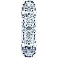 Speed Demons Skateboard - 8'' - Bandana Komplet - Hvid - - OneSize - Skateboard