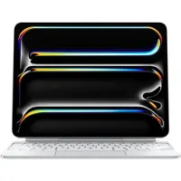 Apple Magic Keyboard - Tastatur og folio-kasse - med trackpad - bagbelyst - Smart connector - QWERTY - UK - hvid